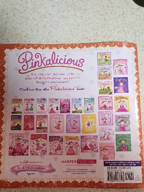 Pinkalicious: Pink or Treat!: A Halloween Book for Kids - Picture 3 of 4